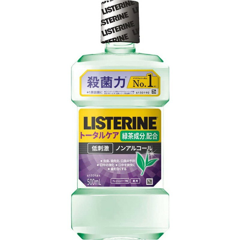 ジョンソン・エンド・ジョンソン リステリン 薬用トータルケア グリーンティー 500ml 医薬部外品 