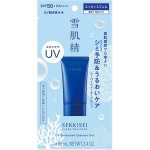 コーセー 雪肌精 クリアウェルネス UVエッセンスジェル 日やけ止め 顔用 からだ用 70g