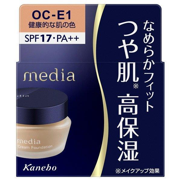 メディア ファンデーション カネボウ media メディア クリームファンデーションN OC-E1 25g SPF17・PA++