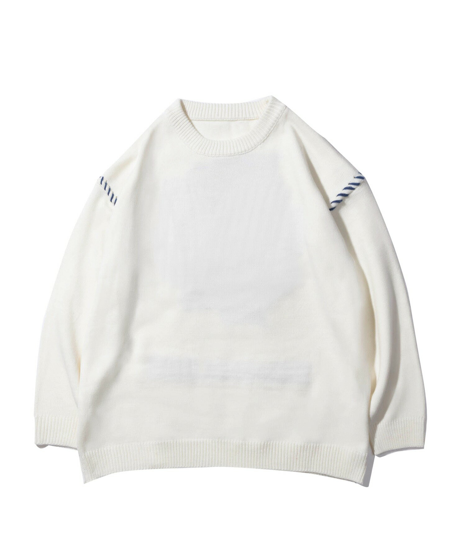 ニット メンズ セーター カップル ペアルック お揃い 服 冬 秋 ビッグシルエット メンズ レディース オーバーサイズ ユニセックス 韓国ライク オルチャン マーガレット 個性派 ストリート【HOOK】 3