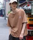 夏祭 【クリアランス価格★】 プリントtシャツ tシャツ メンズ 半袖 綿 コットン 綿100% プリント お揃い 春 夏 ビッグシルエット レディース ビッグtシャツ オーバーサイズ ユニセックス 韓国ライク ストリート 恐竜 ウォッシュ加工【HOOK】