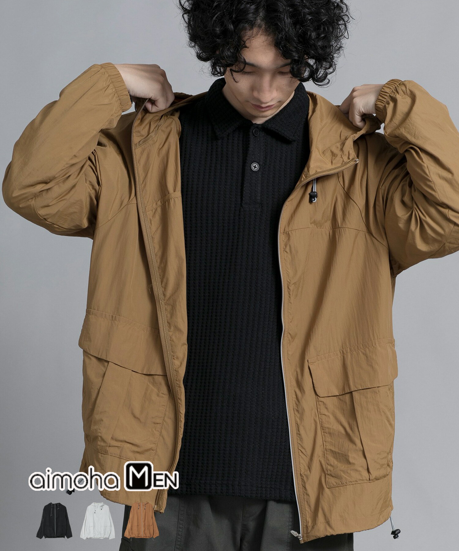 ��Lightweight Utility Windbreaker�ۥ�����ɥ֥졼���� ��� �������� �� �� �� Ĺµ �������� ������ �ڹ� �饤�� ��ǥ�...