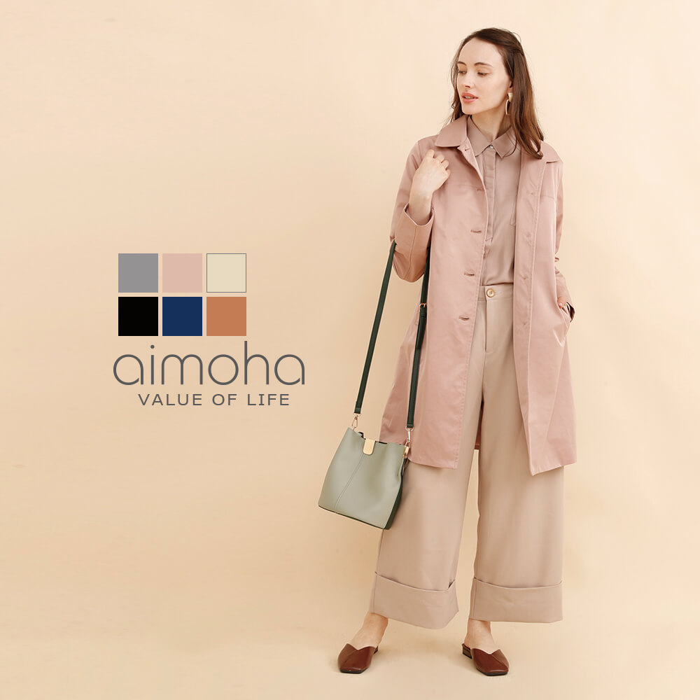 ステンカラーコート レディース スプリングコート レディース 春コート 秋コート コート ジャケット ロングコート アウター トレンチ トレンチコート ステンカラー 大きいサイズ ステンカラー コート 通勤 お仕事のおすすめ キテミヨ Kitemiyo