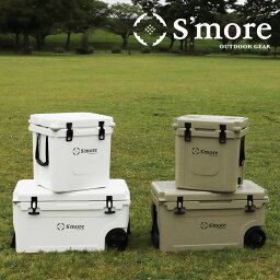 【クーポン15%OFF!!】【S'more /Becool cooler box33】 クーラーボックス 大型 31L/33QT 31リットル ハード クーラーBOX キャンプ 釣り アウトドア スポーツ おしゃれ 保冷 smoCJ001BCBX1a33 【持ち運べる 栓抜き付き】