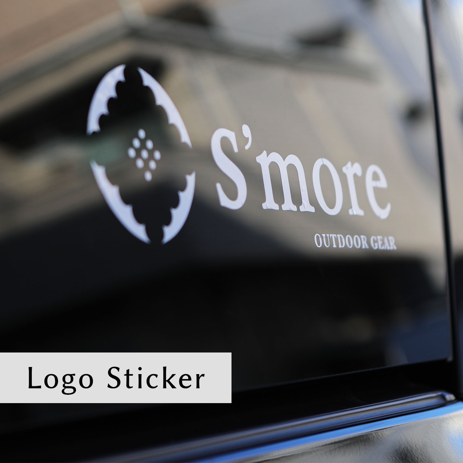 【クーポンで20 OFF】【S 039 more / Logo Sticker 】ステッカー スモア アウトドア ブランド S 039 more ステッカー 車 おしゃれ 防水ステッカー スモア カーステッカー 2TYPE