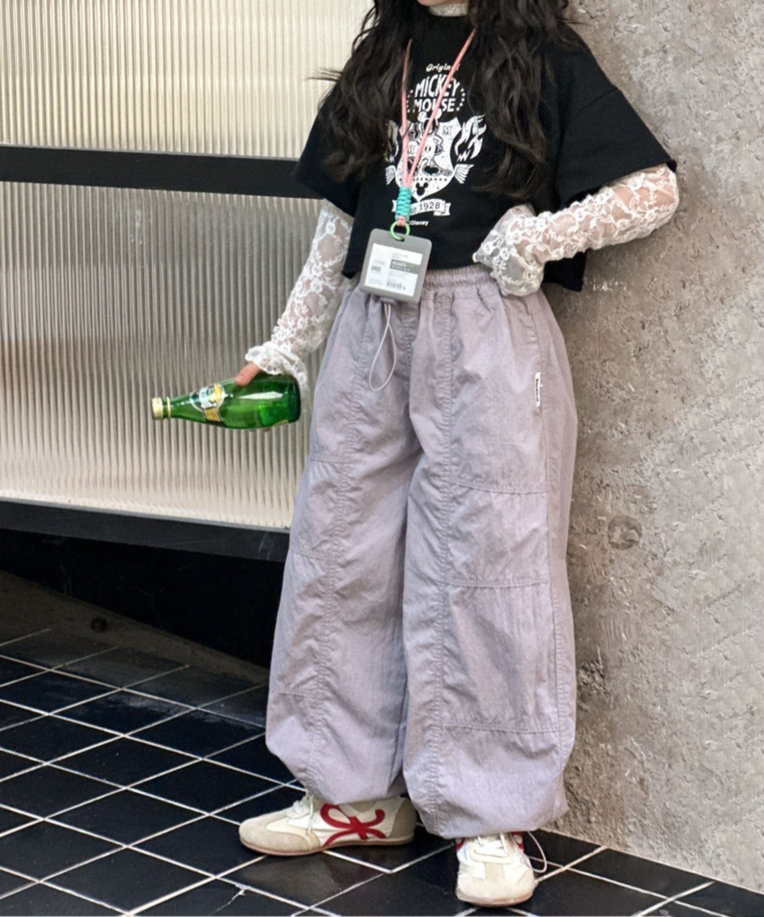 Rakuten - 【aimoha KIDS】カジュアル バルーンパンツ キッズ ゆったり シルエット おしゃれ ストリート 韓国風 体型カバー 春夏 子供服