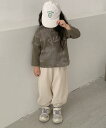 5倍POINT 25%OFF&【2025NEW】 【aimoha KIDS】キッズプリントロングスリーブ ストリート系 トレンド感UP ゆったりシルエット シン...