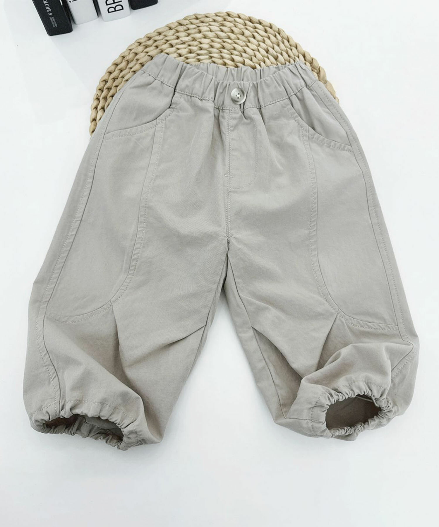 Short Pants - 【2025NEW】 【aimoha KIDS】キッズバルーンパンツ ゆったりシルエット 体型カバー カジュアル ナチュラル おしゃれ シンプルデザイン 快適 春秋冬 子供服