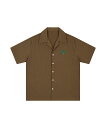 50%OFFクーポン【2025SU】【Aimoha NEO】Clover Stitch Resort Shirt クローバースティッチリゾートシャツ メンズ シンプルなデザイン クラフト感のある刺繍リゾートスタイル 快適な素材感 おしゃれでリラックス感のある着こなし