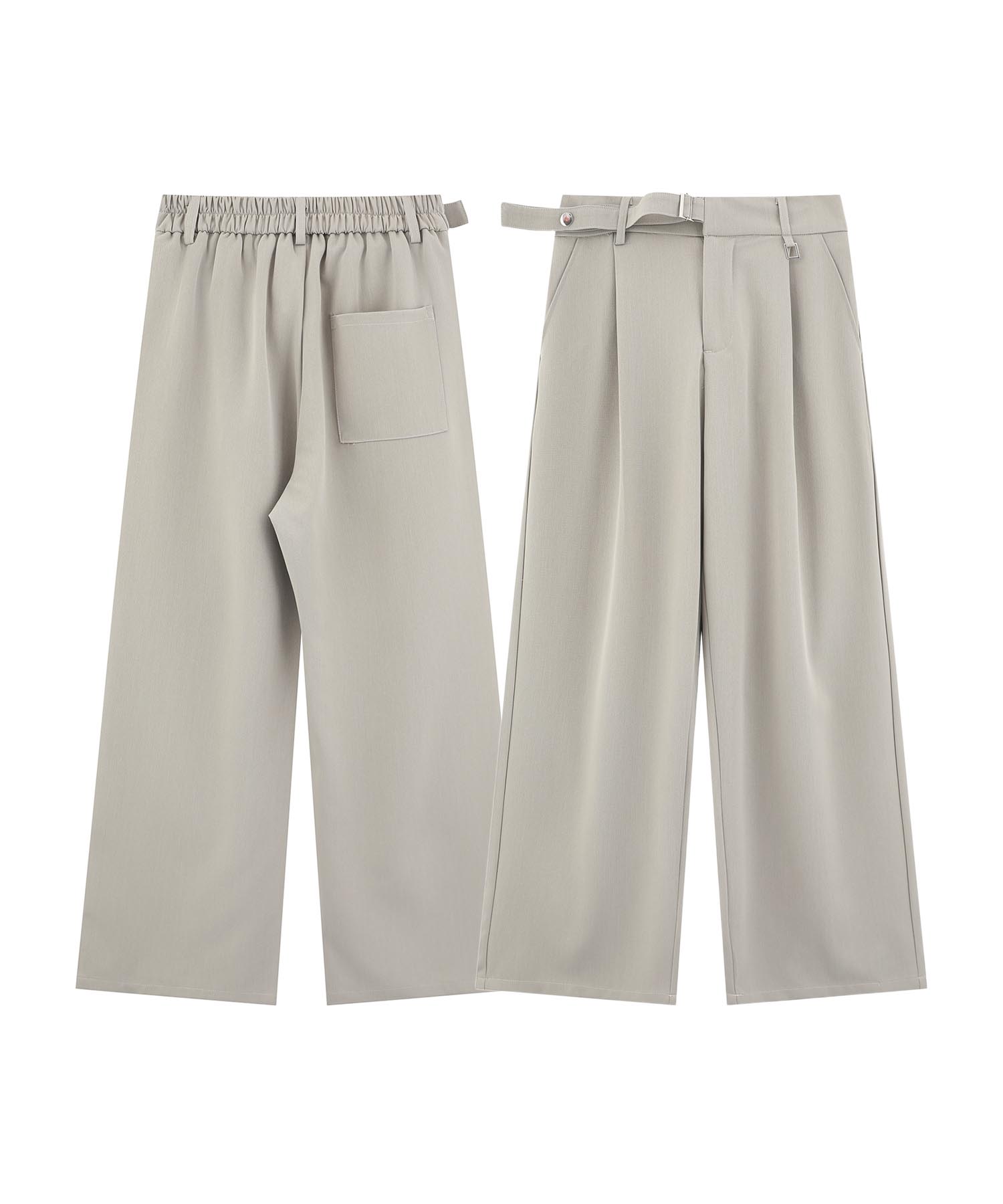 5倍POINT10%OFF＆【2025NEW】【aimoha men】調節ベルト付きワイドタックスラ