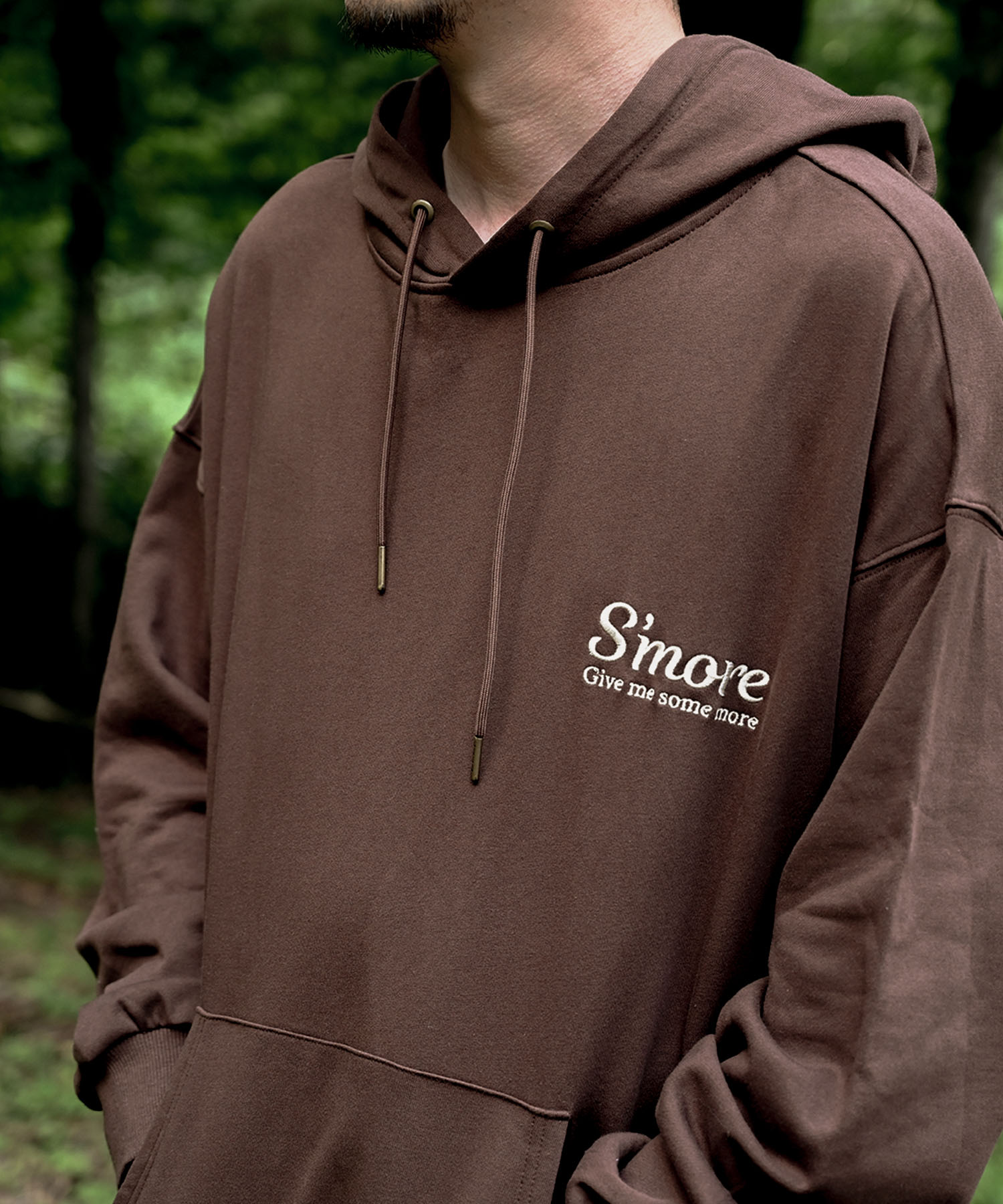 Rakuten - COTTON HOODED SWEATSHIRT - S'more recipe 長袖 おしゃれ シンプル ゆったり 【ユニセックス対応!!】