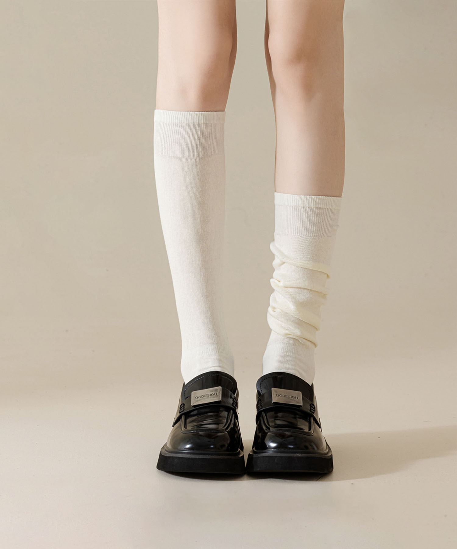 【2025NEW】 【MOSOX】ルーズハイソックス】 ハイソックス 靴下 レディース おしゃれ かわいい ロング ..