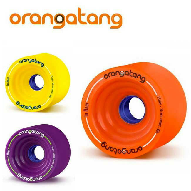 【4個1セット】 ORANGATANG WEELS [ IN HEAT @9600] オランガタン ウィール ローデッドボード Loaded B..