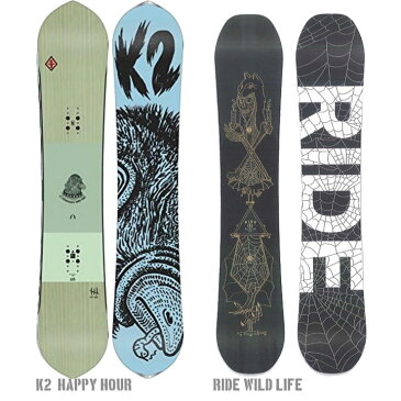 ワックス・取付・送料無料 K2 RIDE SNOWBOARDS [ メンズ スノーボード 3点セット @143640] スノボ 【ワックス 取付無料】【送料無料】【正規品】