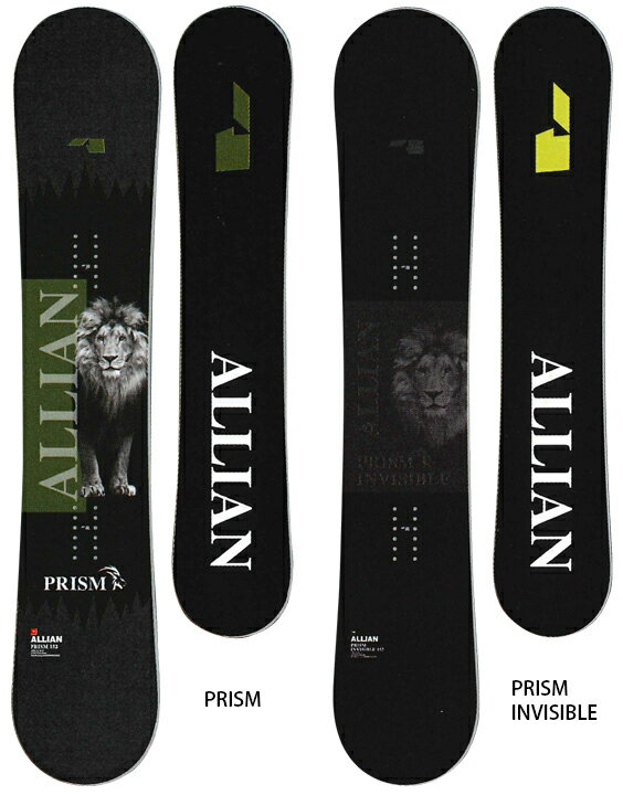 【在庫限り最終特価】 ALLIAN SNOWBOARD [ PRISM & PRISM INVISIBLE @75000] アライアン スノーボード 【正規代理店商品】【送料無料】