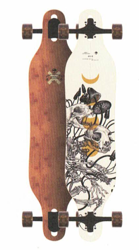 【在庫限り最終特価】 ARBOR SKATEBOARDS AXIS40 BAMBOO @36000 アーバー ロング スケートボード コンプリート【正規代理店商品】