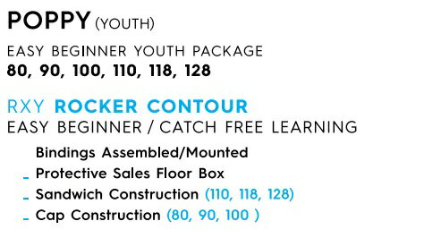 ROXY SNOWBOARDS BINDING PACKAGES [ POPPY + SPEED STRAP @36000] ロキシー ジュニア パッケージ 【正規代理店商品】【送料無料】