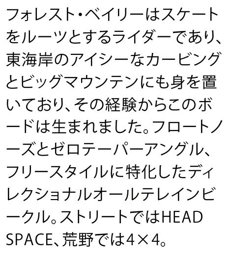 【在庫限最終特価】 GNU [ 4x4 @92000] グヌー スノーボード 【正規代理店商品】 【送料無料】 3