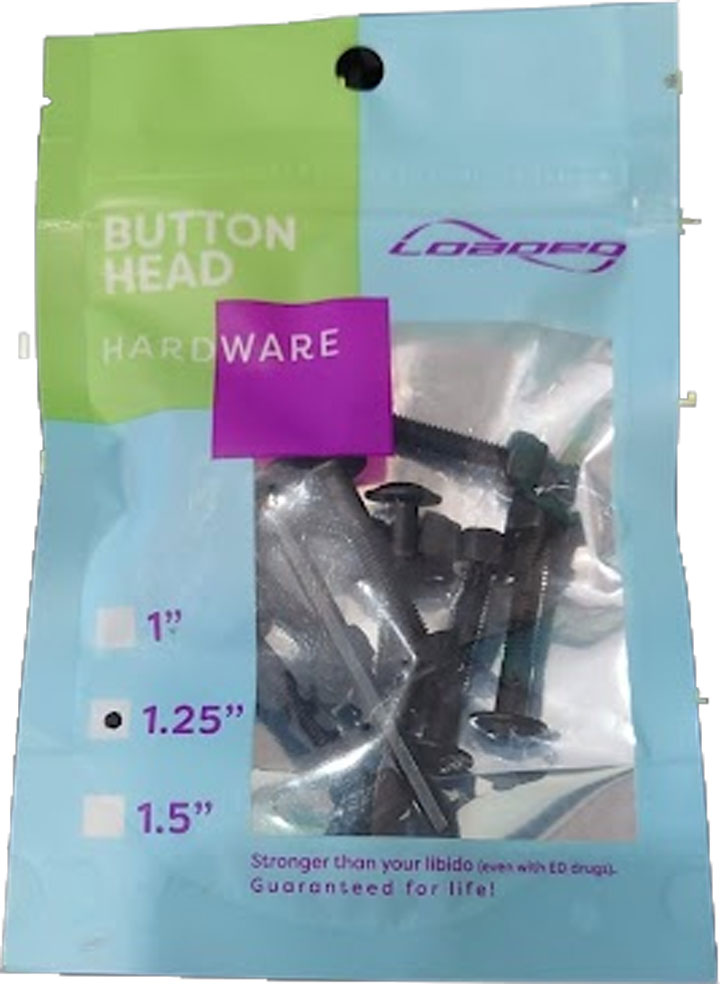 LOADED BOARD [ BUTTON HEAD HARDWARE (Package) @1000] �ե�󥸥إå� or �ե�åȥإå� �ϡ��ɥ����� �����ǥåɡ��������ȥܡ���