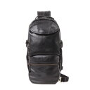 AVIREX [ AVX5611 LEATHER ONE SHOULDER BAG @18500] アビレックス レザー ワンショルダー ボディバッグ