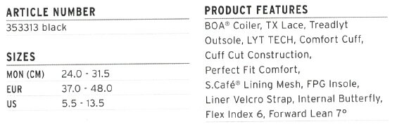 【在庫限り最終特価】 HEAD SNOWBOARD BOOTS [ SCOUT LYT BOA 30.5 @45000] ヘッド ブーツ 【正規代理店商品】【送料無料】 3
