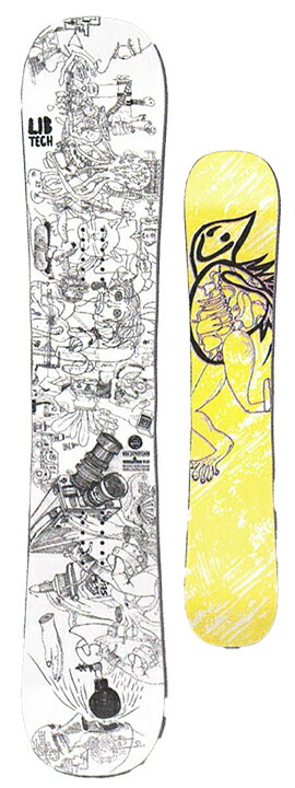 LIBTECH SNOWBOARDS [ BURTNER BOX SCRATCHER @92000] uebN Xm[{[h yK㗝Xizyz
