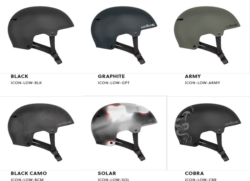 SANDBOX HELMET [ ICON LOWRIDER @17000] ����ɥܥå��� �إ��å�