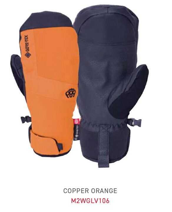 686 ウエア [ GORE-TEX LINEAR UNDER CUFF MITT @14500] シックスエイトシックス WEAR