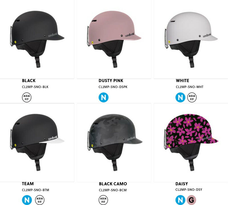SANDBOX HELMET [ CLASSIC 2.0 SNOW MIPS ASIAN FIT @26000] サンドボックス ヘル...