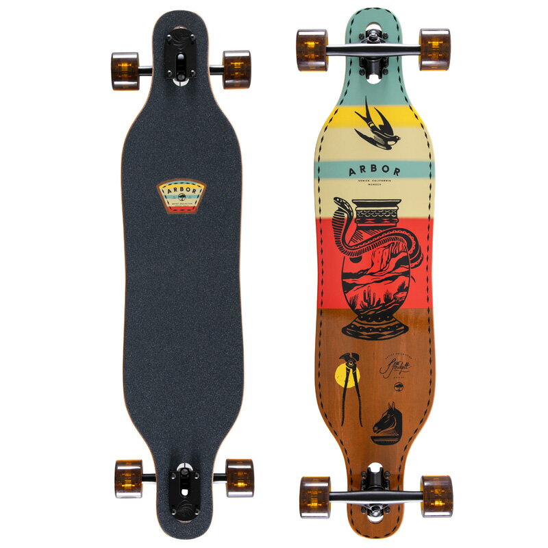 【在庫限り最終特価】 ARBOR SKATEBOARDS ARTIST AXIS37 @36000 アーバー スケートボード コンプリート【正規品】