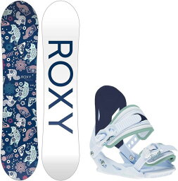 【在庫限り最終特価】 ROXY SNOWBOARDS BINDING PACKAGES [ POPPY + TRADITIONAL BINDINGS @52000] ロキシー ジュニア キッズ パッケージ ボード＋BD 2点セット SPOON GIRLS