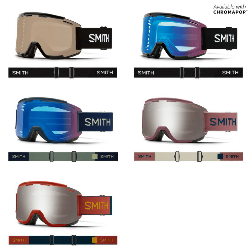 SMITH BIKE GOGGLE [ SQUAD MTB 2レンズ @15500] スミス ゴーグル【正規代理店商品】【送料無料】