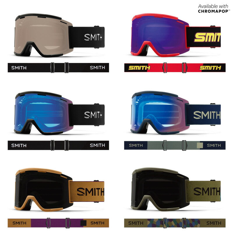 SMITH BIKE GOGGLE [ SQUAD XL MTB 2レンズ付 @16500] スミス ゴーグル【正規代理店商品】【送料無料】