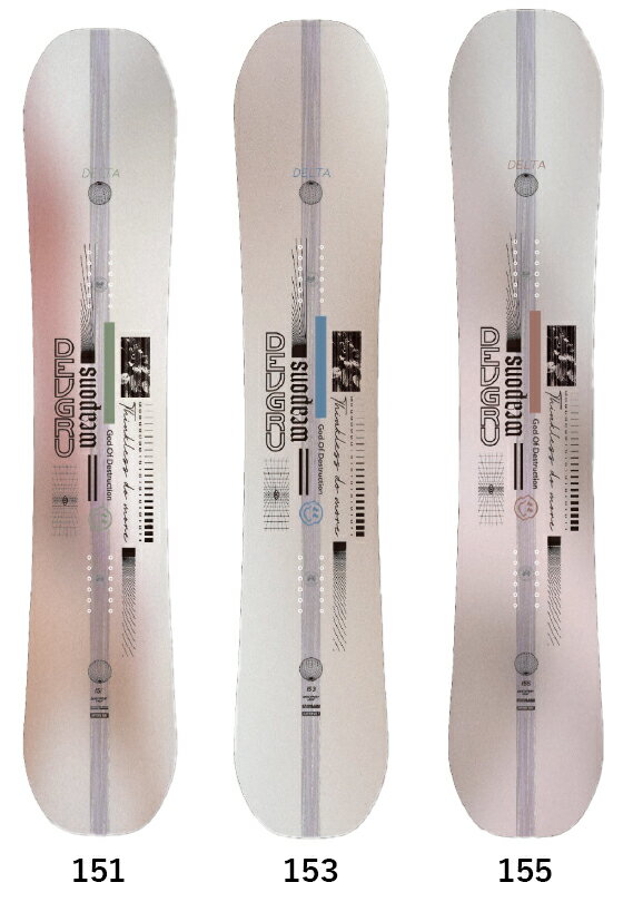 DEVGRU SNOWBOARDS [ DELTA @59000] fuO Xm[{[h yK㗝Xiz