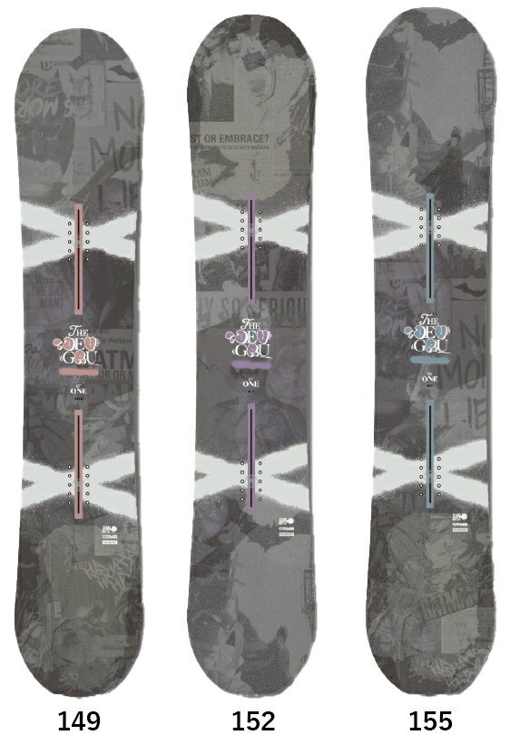 DEVGRU SNOWBOARDS [ GT - ONE @64000] fuO Xm[{[h yK㗝Xiz