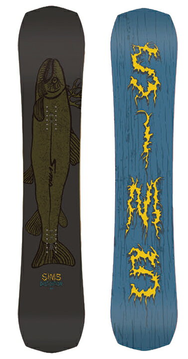 SIMS SNOWBOARDS [ DISTORTION @68000] VX Xm[{[h yK㗝Xiz