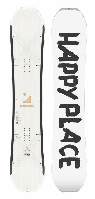 SLASH SNOWBOARDS [ HAPPY PLACE TOP ART @109000] XbV Xm[{[h yK㗝Xiz