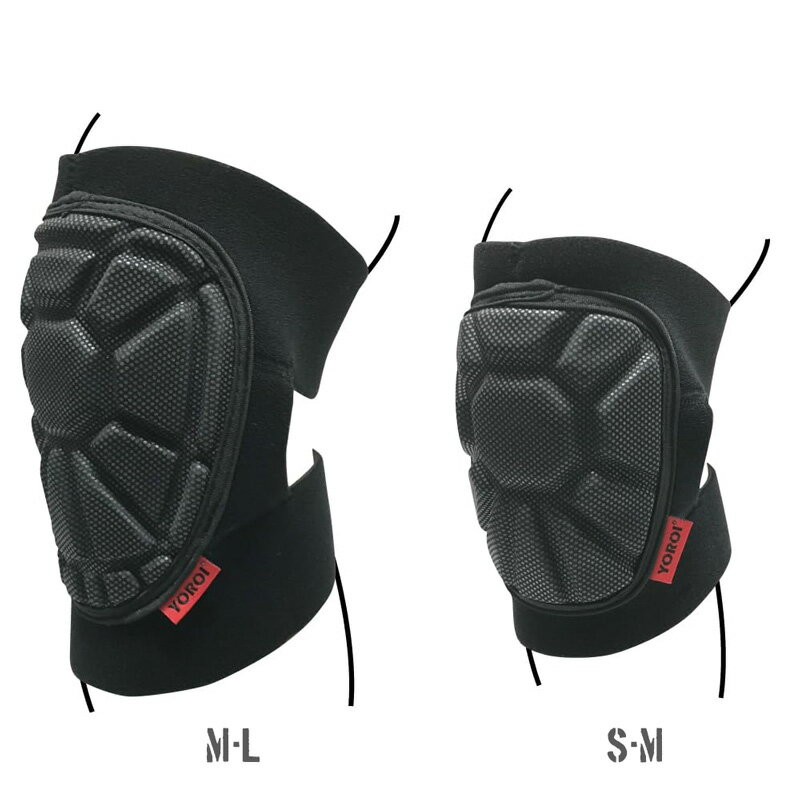 YOROI [ 鎧 YR073A YOROI NINJA NJ KNEE AIRLY 膝 PROTECTOR @6500] ヨロイ スキー スノーボード プロテクター SKI SNOWBOARD