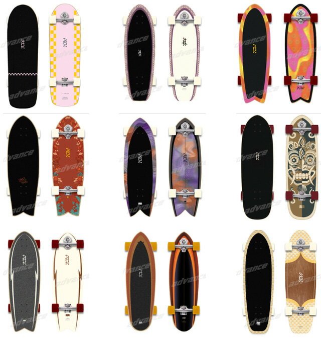 [ YOW SURFSKATE POWER SURFING SERIES @43000] ヤウ サーフスケート ロングスケート 【正規代理店商品】