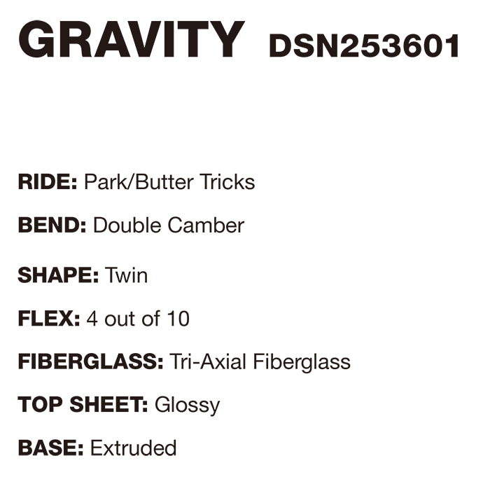 DC SNOWBOARDS [ GRAVITY @65000] スノーボード 【正規代理店商品】【送料無料】 2
