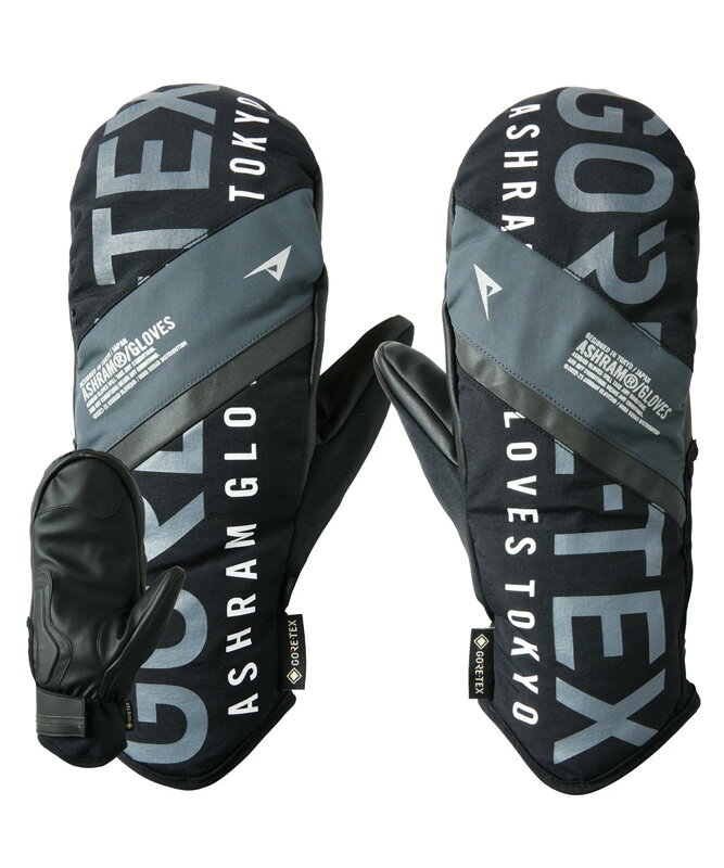 【在庫限り最終特価】 Ashram グローブ [ PROFILE LOGO MITT @11000] アシュラム GORETEX ゴアテックス..