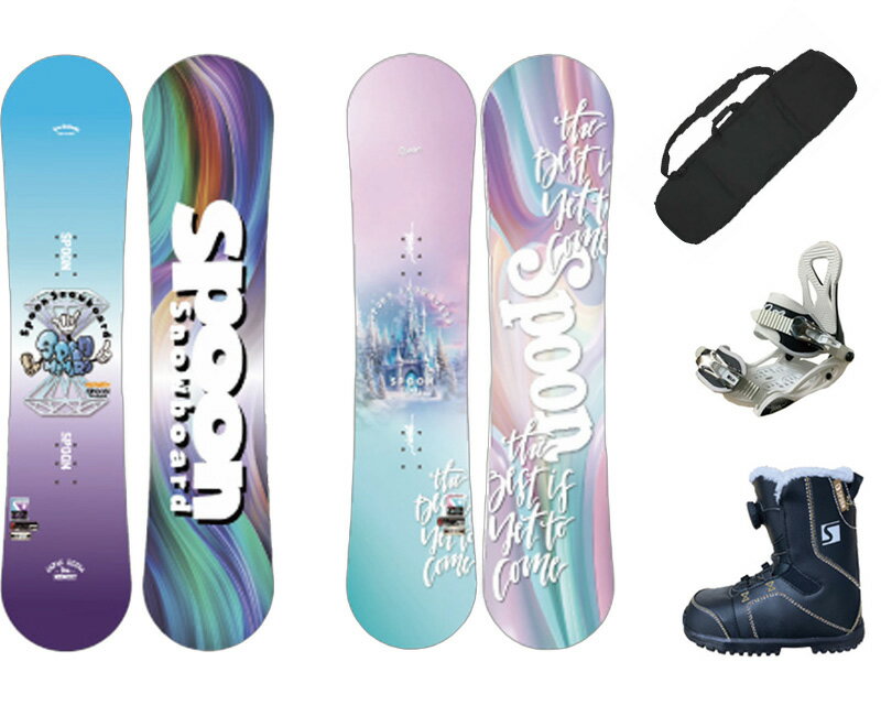 2025/26��ǥ롦SPOON SNOWBOARDS [ 3ǯ�Ȥ��롪 ���ס��� ���å� ���Ρ��ܡ��� ���ѥХå���4�����å� ��58600]����������Ź����...