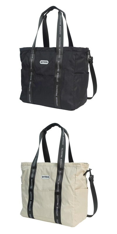 樂天商城 - OUTDOOR PRODUCTS [ ラスターツイル ロゴプリント トート ショルダー バッグ 22469152 @7900] アウトドア プロダクツ TOTE SHOULDER BAG カバン