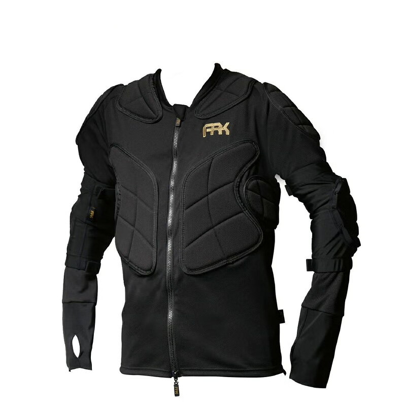 XRD BODY PROTECTOR 脊椎部分のパッドを従来素材から高機能素材のXRD FORMへアップグレード。 衝撃時に瞬間硬化する特性を持ち、連続する衝撃でも吸収性能が持続します。 従来のソフトフォームでは困難だった衝撃吸収・反発・分散を実現しました。信頼のメイドインジャパンクオリティ。レールやボックスの練習に不可欠なプロテクター。スティープなレールでも恐怖心をなくします。保温性の向上にも！注）沖縄、離島など一部地域は別途中継料が必要となります。 画像には該当商品以外が掲載されている場合がございます。またメーカー事情で仕様変更になる場合がございます。一部サイズはメーカー取寄せサイズのため、メーカー売切れ等の場合はご容赦ください。