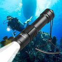 ORCATORCHD520ダイビングライト水中ライトプロ仕様超高輝度水中懐中電灯150メートル1000ルーメン防水ダイビングストームトルーパーダイビングライトダ...