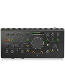 ベリンガーBehringer2x4USBオーディオインターフェース192kHz対応MIDASマイクプリアンプ搭載内蔵トークバックマイクスタジオコントローラーVCAコントロールSTUDIOXLBLACK
