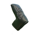 ScottEdwardゴルフパターカバー、パターPUレザーブレード用防水ゴルフクラブヘッドカバー磁気付きパターヘッドカバー