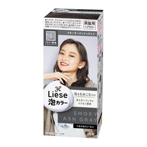 リーゼ 泡カラー スモーキーアッシュグレイ 108ml 黒髪用