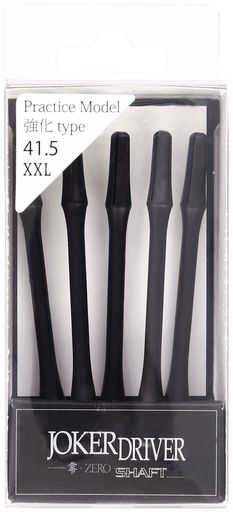 ジョーカードライバー ゼロ シャフト 強化 ブラック 41.5mm-8 5本