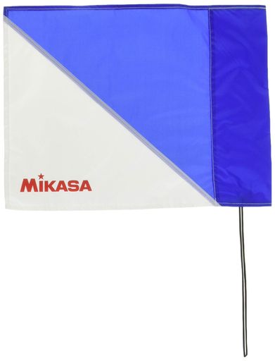 ミカサ(MIKASA) サッカー用品 コーナーフラッグ用 旗 白/青 MCFF